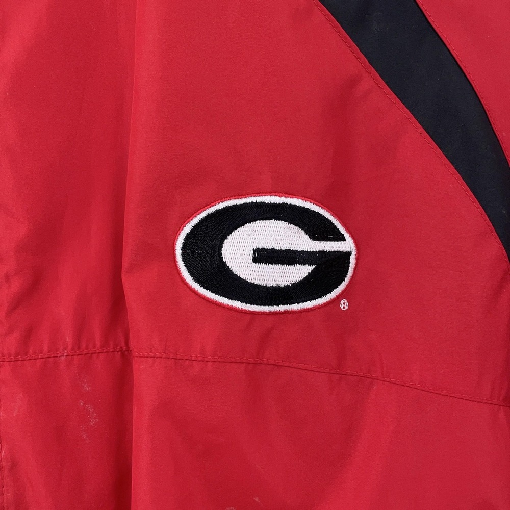Vintage Nike Georgia Bulldogs Clima-FIT Jacket Mens Large Red NCAA Football - Picture 4 of 14